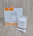 Fone de Ouvido Bluetooth Lehmox LE-i12 – Design Minimalista, TWS 5.3 e Selo ANATEL