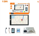 Central Multimídia MP5 Lehmox LEY-2060 - 1 DIN com Mirror Link e Bluetooth