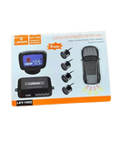 Kit Sensor de Ré 4 Pontos Lehmox com Display Digital e Aviso Sonoro de Voz