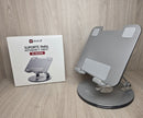 SUPORTE DE METAL PARA NOTEBOOK COM BASE ROTACIONAL