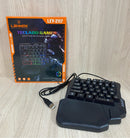 Teclado Gamer de Uma Mão Lehmox LEY-2117 – Agilidade e Ergonomia Extrema