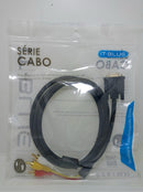 CABO VGA + 3 RCA