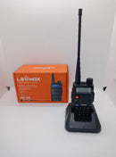 Rádio Comunicador Walkie-Talkie Lehmox UV-5R - Dual Band VHF/UHF com Longo Alcance