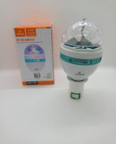 Lâmpada de LED Colorida Giratória Lehmox LEY-07 - Efeito Globo de Cristal RGB 3W Bivolt