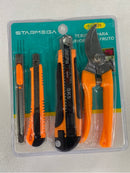 Kit ferramentas 4pcs com tesoura de corte para frutos. St-621
