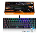 Teclado Mecânico Gamer Lehmox LEY-2079 – Compacto, Ágil e RGB