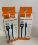 Cabo de Dados e Carga Rápida Lehmox 4.8A – Alta Resistência e 1 Metro