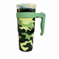 COPO TERMICO 750 ML COM CANUDO E ALÇA
