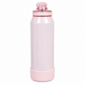 GARRAFA TERMICA 1100 ML CERAMICA BRILHOSA COM TAMPA ACRILICO
