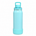 GARRAFA TÉRMICA 850 ML BRILHOSA COM TAMPA ACRÍLICO