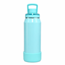 GARRAFA TÉRMICA 850 ML BRILHOSA COM TAMPA ACRÍLICO