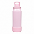GARRAFA TÉRMICA 850 ML BRILHOSA COM TAMPA ACRÍLICO