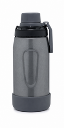 GARRAFA TERMICA 500 ML CERAMICA BRILHOSA COM TAMPA ACRILICO
