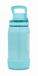 GARRAFA TERMICA 500 ML CERAMICA BRILHOSA COM TAMPA ACRILICO