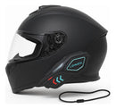 Fone de Ouvido Bluetooth 5.4 para Capacete Moto Lehmox LEF-GT9 com Iluminação RGB