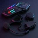 Fone de Ouvido Bluetooth 5.4 para Capacete Moto Lehmox LEF-GT9 com Iluminação RGB