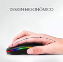 Mouse Sem Fio Recarregável Lehmox LEY-180 – Liberdade, Estilo e Eco-friendly