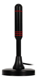 Antena Digital Interna/Externa Lehmox LEY-55 - HDTV, UHF/VHF com Cabo de 3 Metros