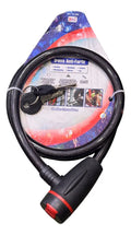 Cadeado Trava Anti-Furto Reforçado - 10mm x 65cm para Motos, Bikes e Portões