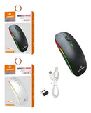 Mouse Sem Fio Recarregável Lehmox LEY-180 – Liberdade, Estilo e Eco-friendly