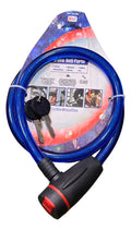 Cadeado Trava Anti-Furto Reforçado - 10mm x 65cm para Motos, Bikes e Portões