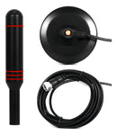 Antena Digital Interna/Externa Lehmox LEY-55 - HDTV, UHF/VHF com Cabo de 3 Metros
