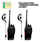 Rádio Comunicador Walkie Talkie Lehmox BF-777S – Kit com 2 Unidades