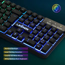 Teclado Gamer Lehmox LEY-2087 – Performance e Estilo RGB Rainbow