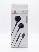 FONE DE OUVIDO TIPO C H’MASTON EAR03 – CONFORTO E SOM DE ALTA DEFINIÇÃO