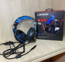 Headset Gamer Lehmox LEY-2247 – Som Surround 7.1 Virtual, Drivers de 50mm e LED Azul via USB