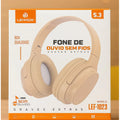 Fone de Ouvido Bluetooth Lehmox LEF-1023 – Som Hi-Fi com Graves Extras e Conexão 5.3