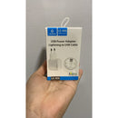 Cabo e Carregador Lehmox LE-406 USB Power Adapter Lightning para iPhone – Turbo Rápido 2.4A Branco