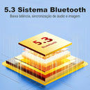 Fone H'maston SN-23 Headset Gamer Bluetooth 5.3 Sem Fio Com Luzes RGB Microfone