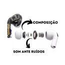 Fone Bluetooth H’Maston LY13 TWS Sem Fio Estéreo – Toque Touch, Bateria Duradoura e Som Aprimorado