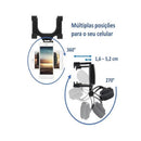Suporte Veicular H’maston CJ-46 para Retrovisor com Rotação 360° – Universal para Celular e GPS