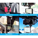 Suporte Veicular H’maston CJ-46 para Retrovisor com Rotação 360° – Universal para Celular e GPS