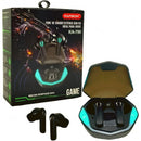 Fone de Ouvido Bluetooth Gamer Kapbom KA-790 Sem Fio com Display Digital, Microfone e Estojo de Carga – Som 3D Estéreo P