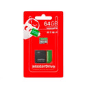 Cartão Micro SD MasterDrive 16GB 32GB 64GB Classe 10 A1 + Adaptador SD Original