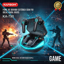 Fone de Ouvido Bluetooth Gamer Kapbom KA-790 Sem Fio com Display Digital, Microfone e Estojo de Carga – Som 3D Estéreo P