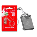 Pendrive 16GB 32GB 64GB USB 2.0 MasterDrive Alta Velocidade Compacto