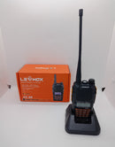Rádio Comunicador Walkie-Talkie Lehmox UV-6R - Dual Band VHF/UHF com Sinal Digital